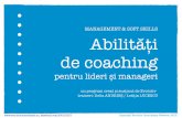 Abilitati de coaching pentru lideri si manageri (Evolutiv)
