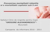 Prevenirea mortalitatii infantile