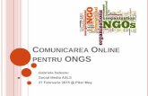 Comunicarea online pentru ONGs - ASLS România