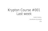 Krypton course 3