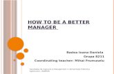 How to be a better manager