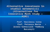 AIMS Dissemination at the Symposium "Laurentiu Panaitopol" Bucharest
