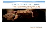 Stop manipulare . influentare negativa