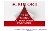 Scriitorii de pe scena literaturii poloneze