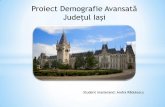 Proiect Demografie Avansată - Județul Iași, Andra Radulescu