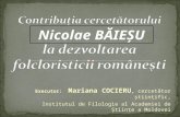 In Memoriam Nicolae Baiesu