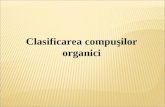 Clasificarea compusilor organici