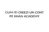 Cum creezi un cont nou pe khan academy