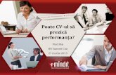 Vlad Blaj, Mindit - Poate CV-ul sa prezica performanta? (HR Summit Cluj 2015)
