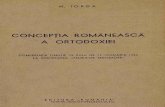 Concepţia Românească a Ortodoxiei - Nicolae Iorga