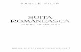 Filip Vasile - Suita Romaneasca Pentru Vioara Solo