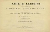 Acte Si Legiuiri Privitoare La Chestia Taraneasca_Cassa Rurala La 1897