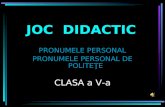 5,Joc Didactic Pronume