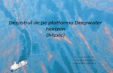 Dezastrul de Pe Platforma Deepwater Horizon