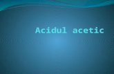 Acidul Acetic