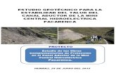 Estudio Geotécnico Canal Aductor de La Mch Pacarenca