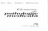 Athanasiu a - Elemente de Psihologie Medicala