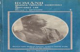 Ion Antonescu - Românii-Originea, Trecutul, Sacrificiile Și Drepturile Lor