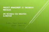 Proiect Management Si Ingineria Mediului