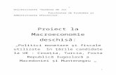 Macroeconomie proiect