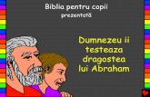 God Tests Abrahams Love Romanian