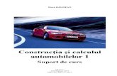 Doru BALDEAN, Calculul Si Constructia Autovehiculelor 1, Curs (2)