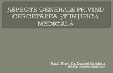 Curs 1_aspecte Generale Privind Cercetarea Stiintifică Medicala