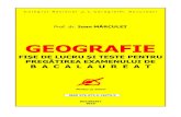 GEOGRAFIE. Fise de lucru si teste pentru pregatirea examenului de BACALAUREAT-I. MARCULET.pdf