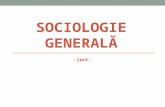 Sociologie Generală