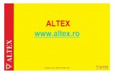 Altex -proiect management