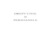 [] Drept Civil II - Persoanele.doc