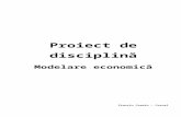 Proiect de Disciplină