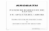 Carte Tehnica Panouri Radiante Cu Agent Termic KROBATH