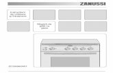 Manual Aragaz Zanussi ZCG556GW1