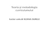 Teoria S_i Metodologia Curriculumului