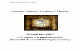 Manual Proceduri SCMI Colegiul Ferdinand