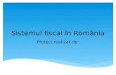 Sistemul Fiscal În România