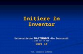 Initiere in Inventor