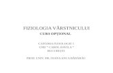 CURS OPTIONAL NR.1 - Fiziologia Varstnicului