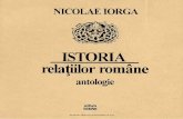 Iorga, Istoria Relaţiilor Române