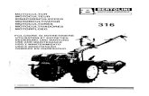 Manual Utilizare Motocultor AGT Bertolini 316