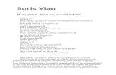 Boris Vian-N-As Prea Vrea CA S-o Mierlesc