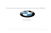 Tehnici promotionale BMW