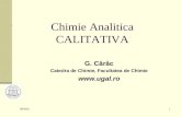 Chimie Analitica 1 2012