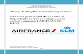 AirFrance - analiza procesului de vanzare