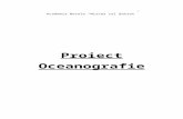 Proiect Oceanografie