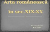 Arta Romaneasca in Sec.xix-XX