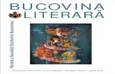 Bucovina literara nr. 3-4, 2015