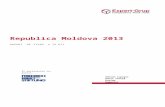 Republica Moldova 2013 Raport de Stare a Tarii