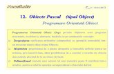 PASCAL - Programarea orientată pe Obiecte